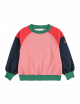 Sweatshirt | tic tac toe color block