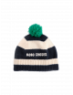 Gestreepte Beanie