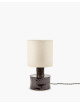 Tafellamp Catherine | zwart/beige
