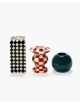 Kandelaars (set van 3) | chessboard les Objets mouleversants