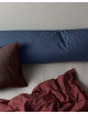 Dekbedovertrek Katoen 240x220cm | brique red