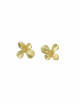 bloem studs oorbellen