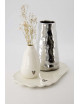 stylingbord keramiek hartje wit/zilver