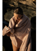 Naram Handdoek 70x140 | camel & ultramarine