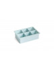 IJsblokjesvorm XXL 6 cubes| ice blue