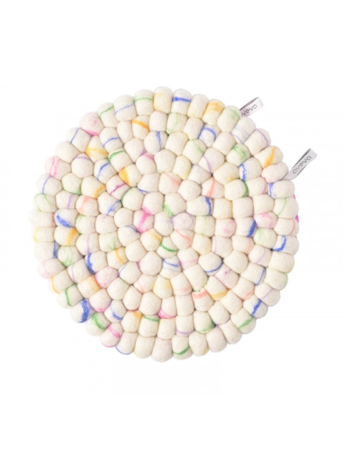 Potonderzetter Rond Large | glass marble