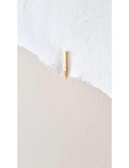 Little Touch Stud Oorbel | goud