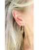 Hanging Shiny Oorbel | goud