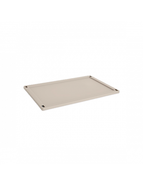 Colour Plooibox Deksel Large | kunststof/warm grey