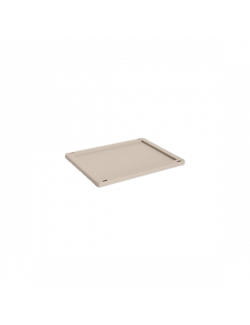 Colour Plooibox Deksel Medium | kunststof/warm grey