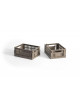 Plooibox Mini (set van 2) | warm grey