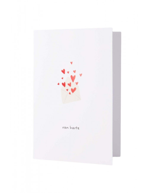 Wenskaart | van harte