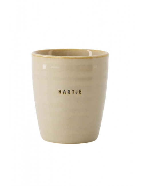 Koffiemok | hartje zand