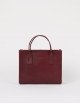 Handtas Jackie Midi | dark cherry/webbing strap