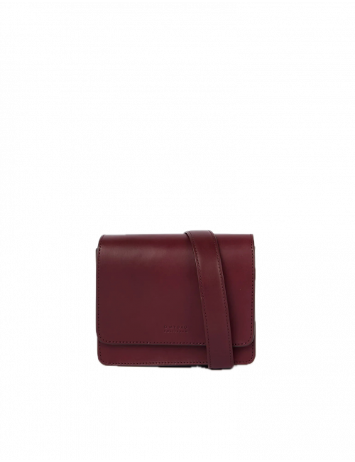 Handtas Audrey Mini | dark cherry/classic leather
