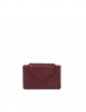 Harmonica Portemonnee | dark cherry/klassiek leder
