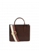 Handtas Jackie Midi | chocolate/webbing strap