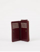 Jett Portemonnee | dark cherry croco leder