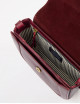 Handbag Nina | dark cherry classic leather