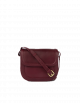 Handbag Nina | dark cherry classic leather