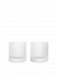 Tumbler Glazen Ripple (set van 2) | helder