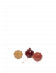 Kerstballen Glas Medium (set van 3) | roseate
