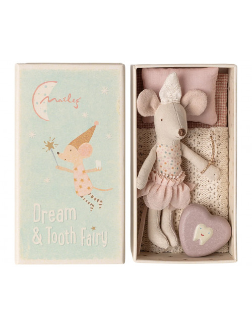 Muis Kleine Zus | tandenfee met metalen bewaardoosje