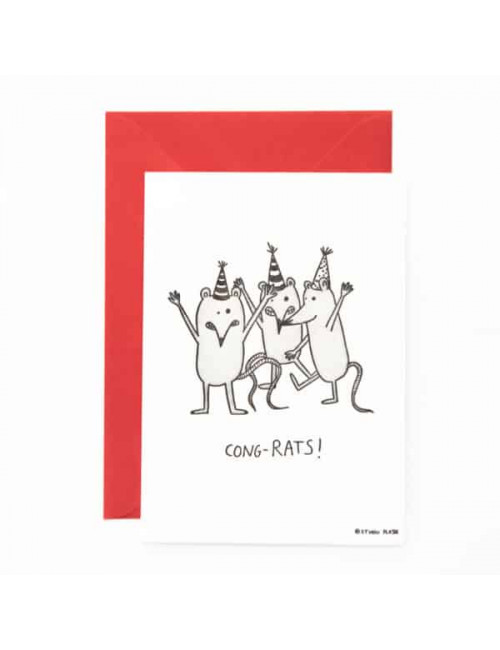 Wenskaart | cong-rats