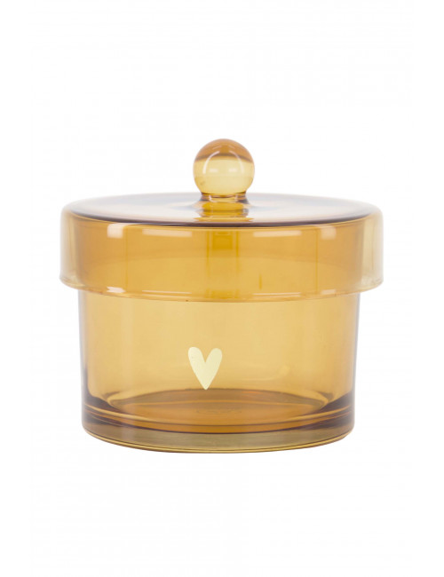 Bewaarpot Glas met Deksel | hartje