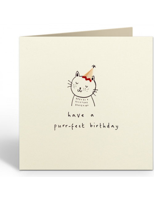 Wenskaart | purrrfect