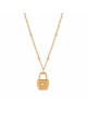 Lock Of Love Ketting | goud