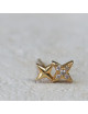Double Star Stud | goud