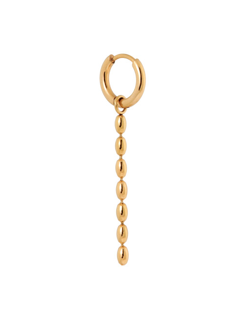 Bones Hoop Oorbel | goud