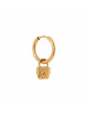 Lock Of Love Hoop Oorbel | goud
