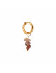 Triple Rock Hoop Oorbel | goud