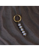 Lilac Row Hoop Oorbel | goud