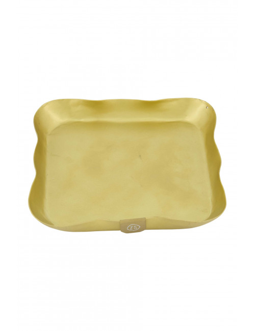 Servethouder Metaal Vierkant | goud