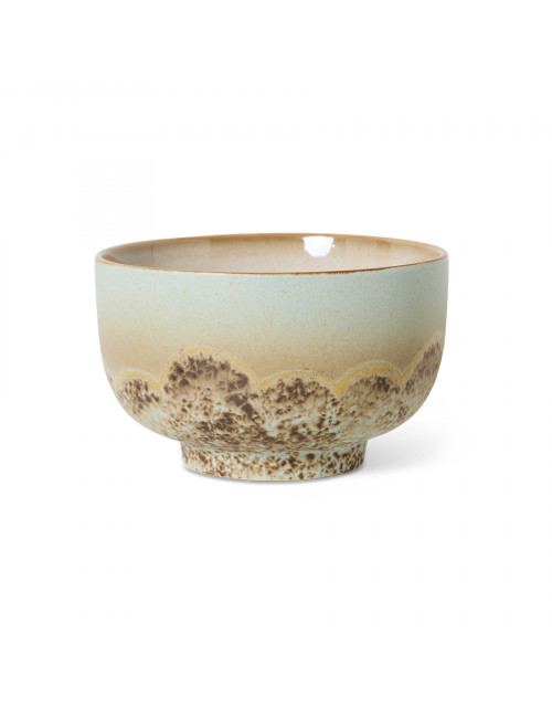 70s Ceramics Noodle Bowl | shell