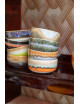 70s Ceramics Dessert Bowl | burst