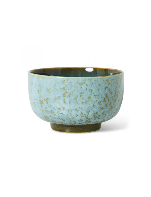70s Ceramics Noodle Bowl | verdigris