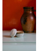 70s Ceramics Sugar Pot | petal