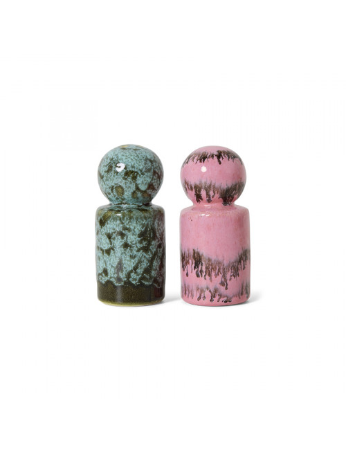 70s Ceramics Peper & Zout | baroque