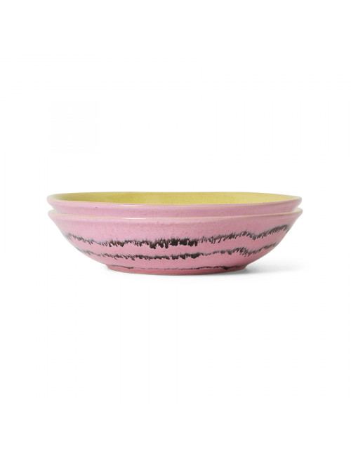 70s Ceramics Curry Bowl | bubble