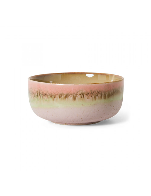 70s Ceramics Dessert Bowl | glaze