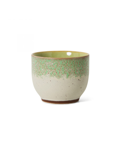 70s Ceramics Café Cup | chalk