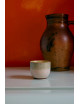 70s Ceramics Café Cup | chalk