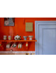 70s Ceramics Café Cup | chalk