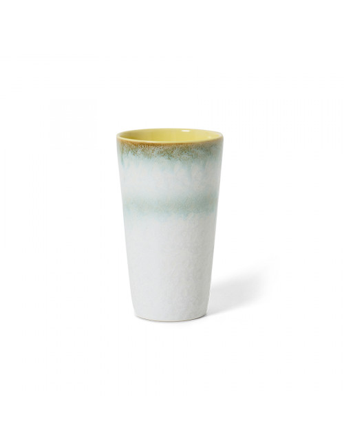 70s Ceramics Latte Mug | petal