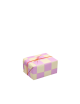 Inpakpapier Checkerboard | vanilla/violet