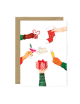 Wenskaart | merry christmas cheers